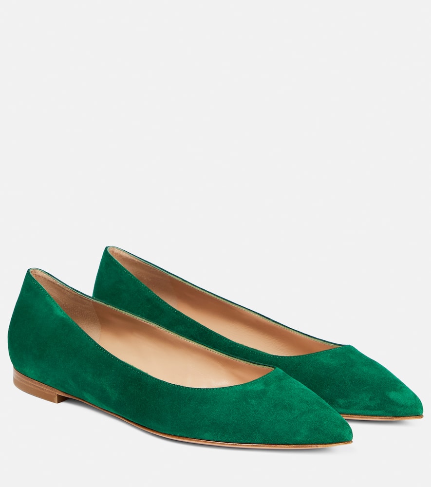 Gianvito Rossi Gianvito suede ballet flats