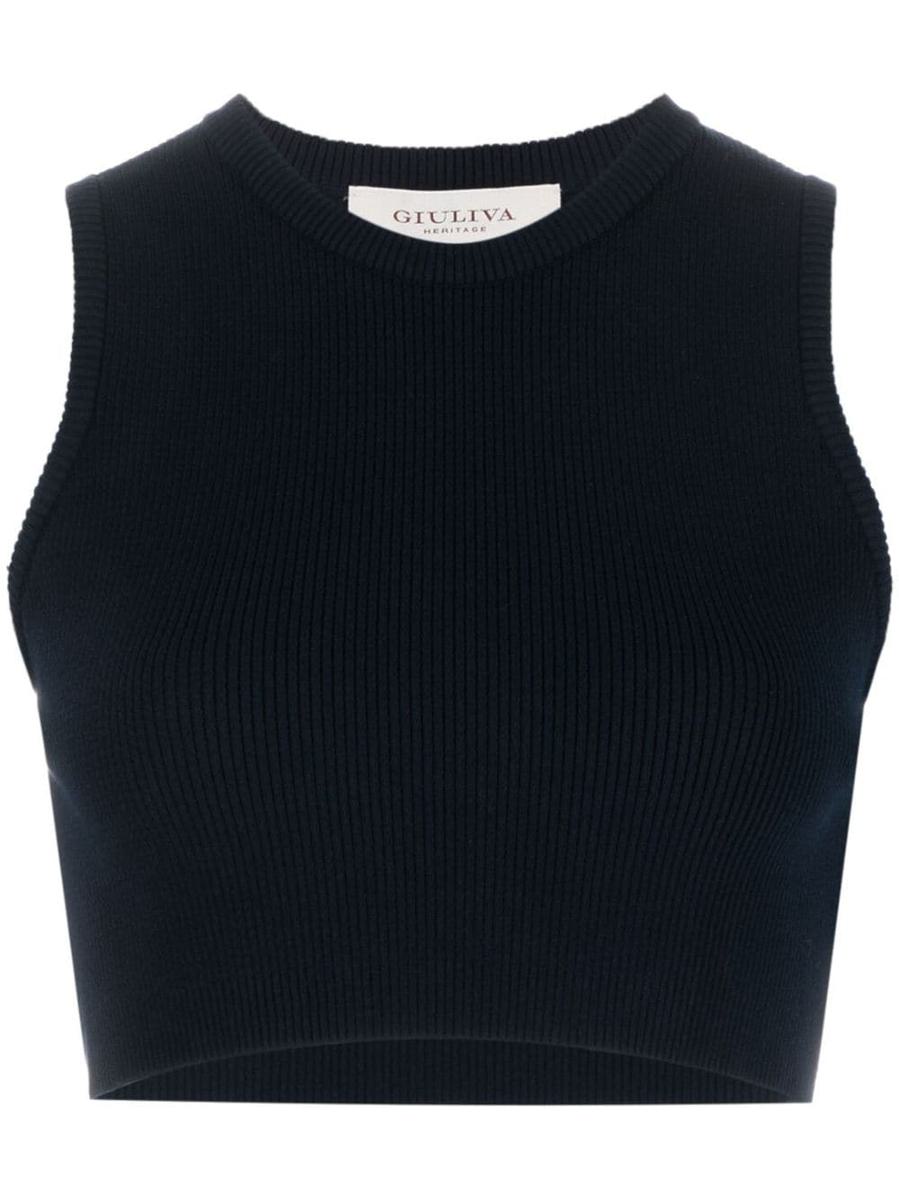 Giuliva Heritage The Alex Crop Top Clothing