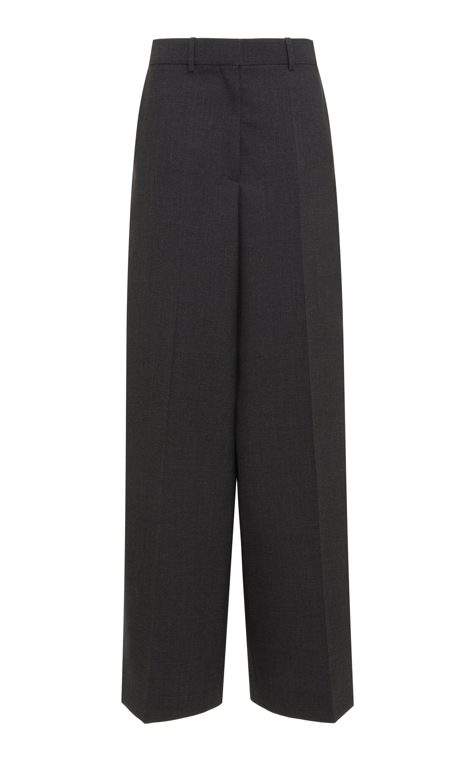 Givenchy - Wool Straight-Leg Pants - Grey - FR 38 - Moda Operandi