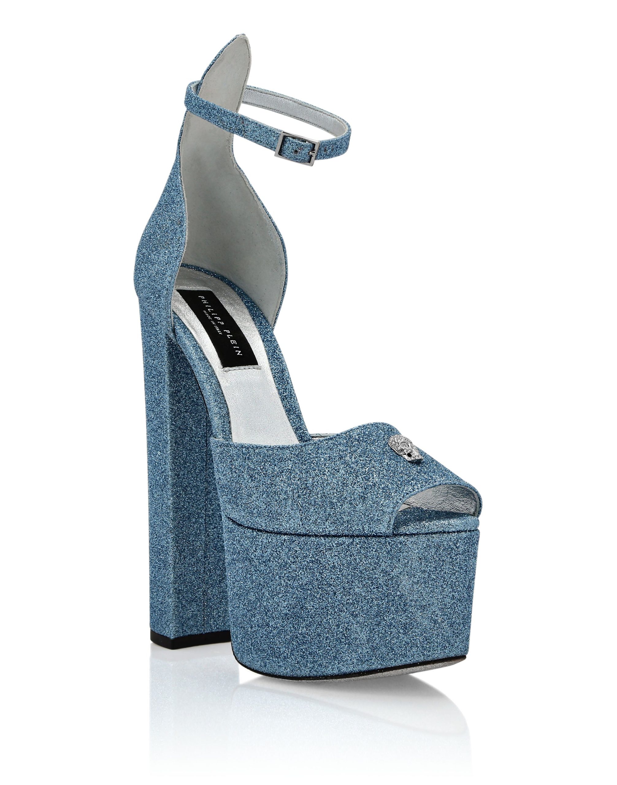 Glitter Platform Sandals Hi-Heels