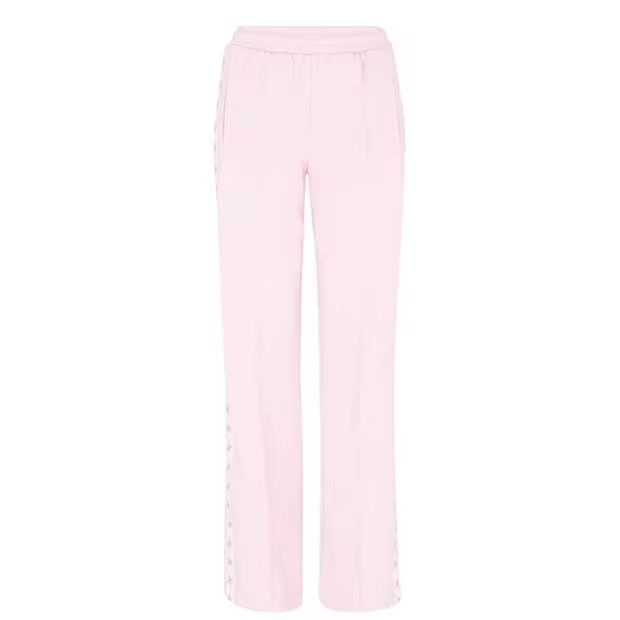 Golden Goose O1G2R1Mq1024 Tracksuit Bottoms In Pink & White in Pink/White, Women's (Size 25)