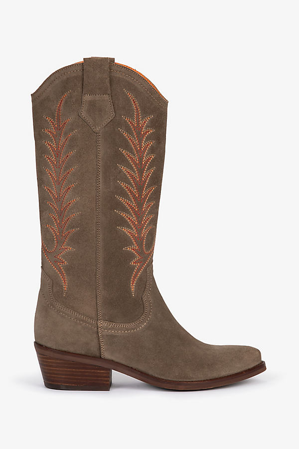 Goldie Embroidered Cowboy Boots