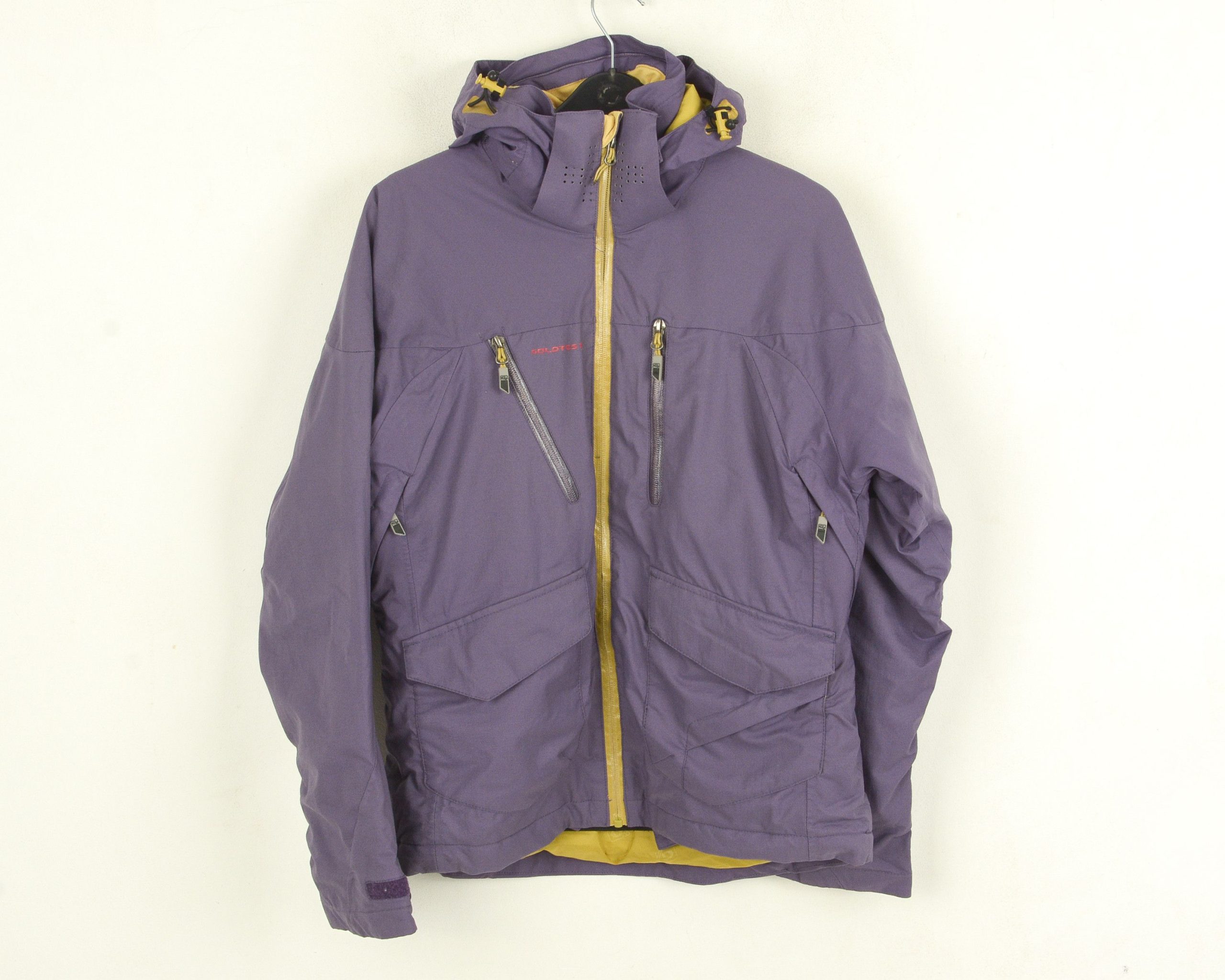 Goldtest Of Switzerland Women S Ski Jacket Coat Hooded in Purple (Size Small)