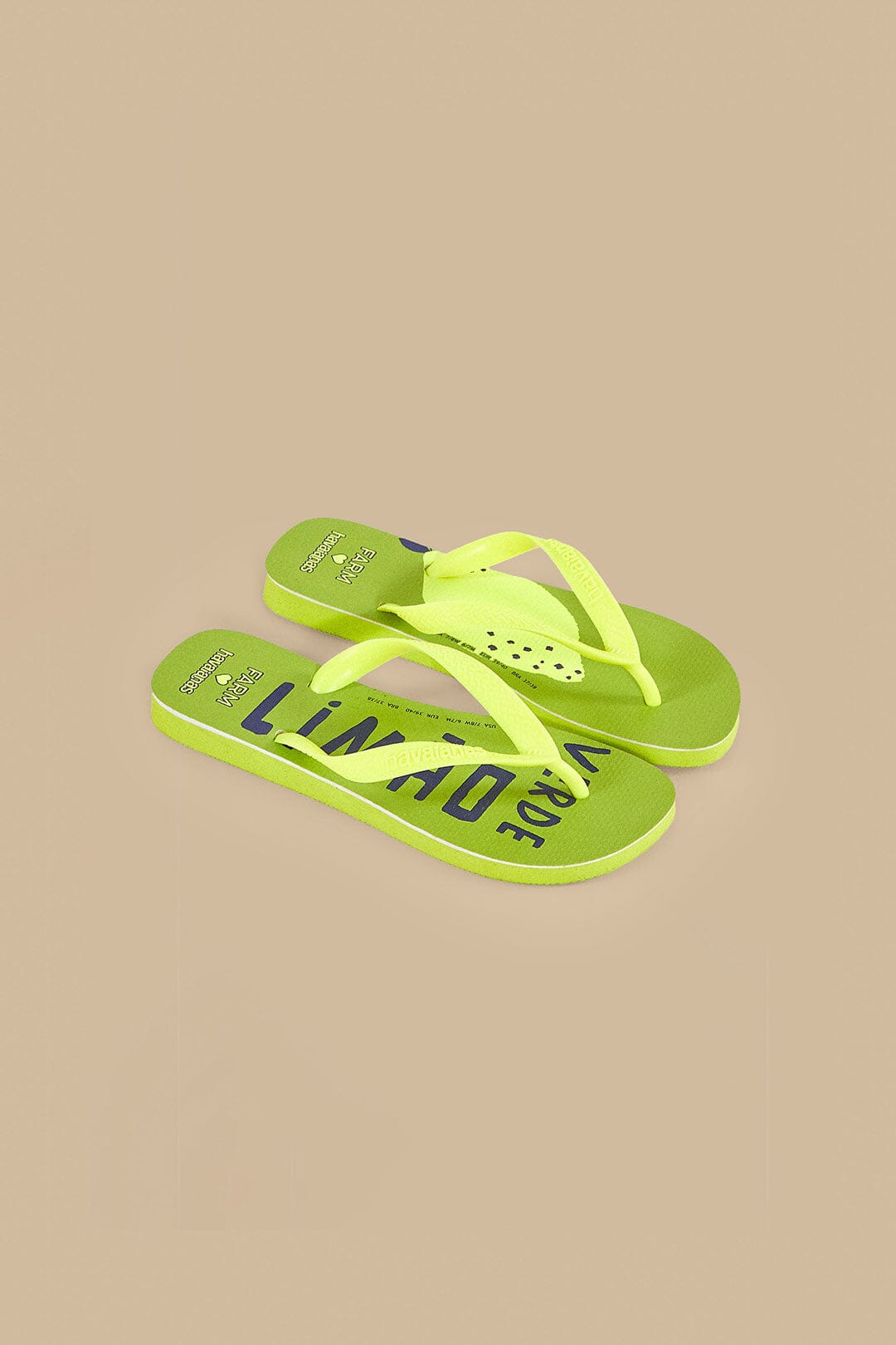 Green Lime Havaianas Sandals, GREEN LIME / 6