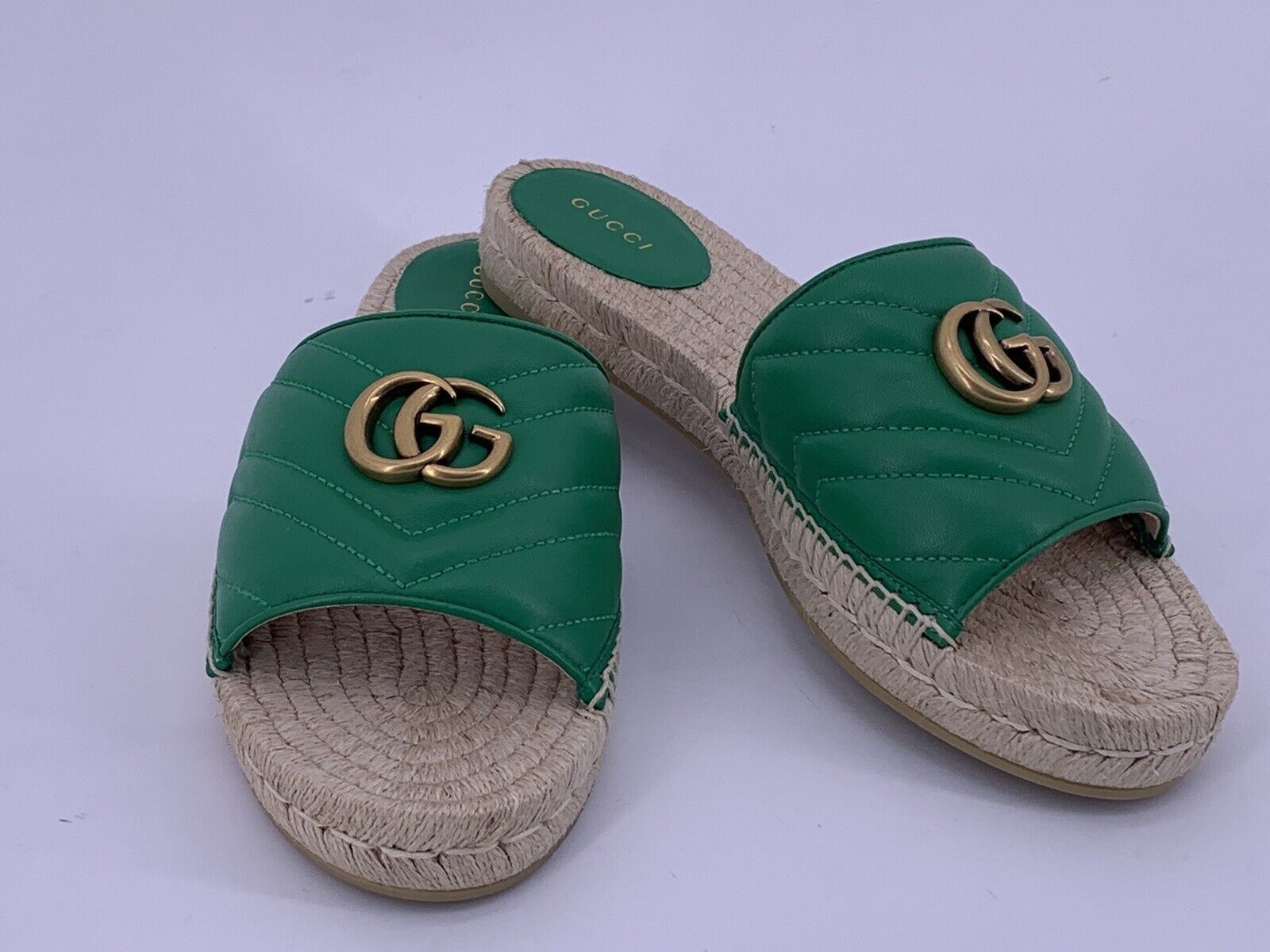 Gucci New Women Espadrilles Size-It-38 Shoes