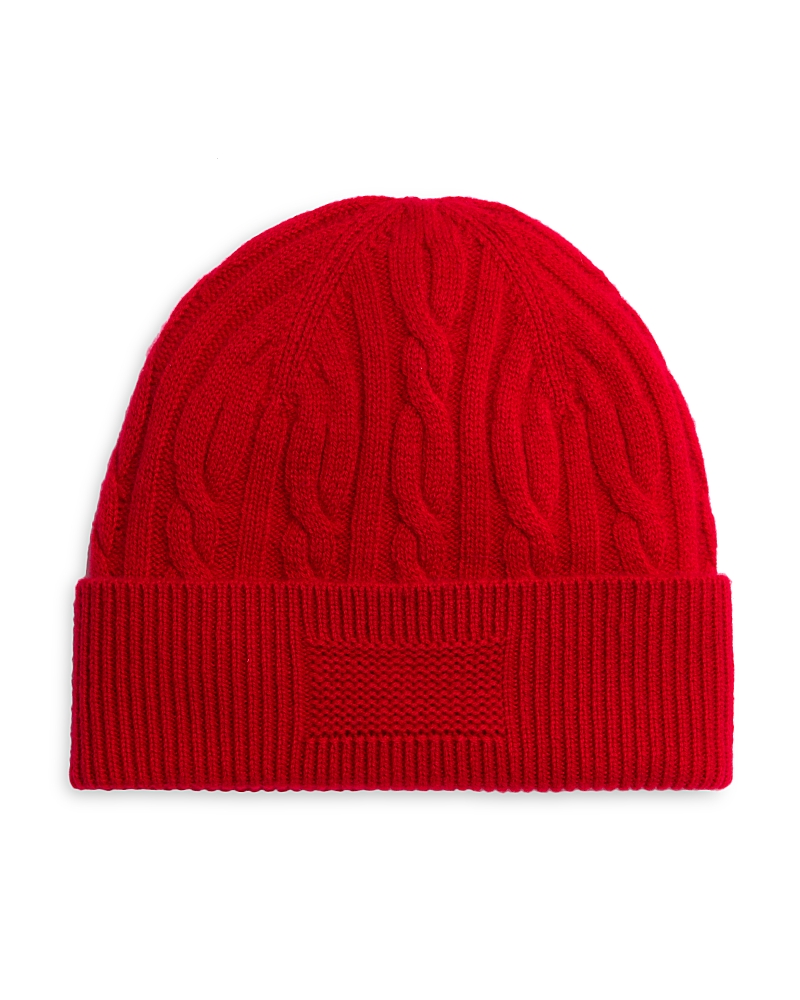 Guest in Residence Cashmere Cable Knit Beanie