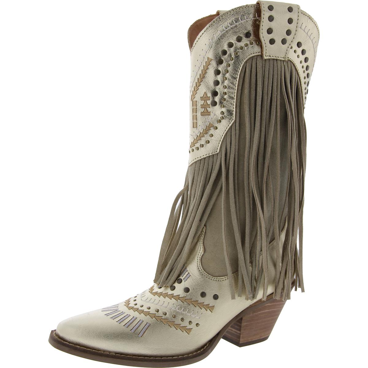 Gypsy Womens Fringe Cowboy, Western Boots