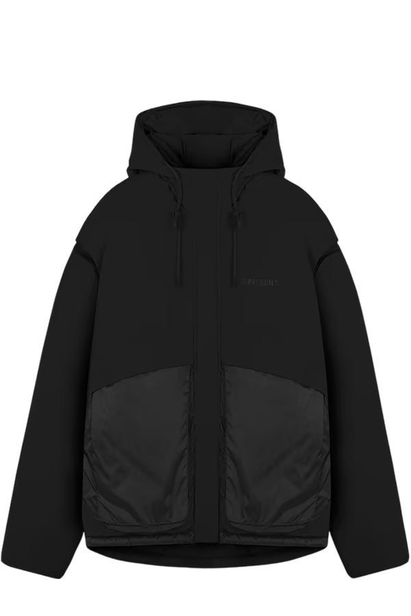 HOODED PUFFER JACKET