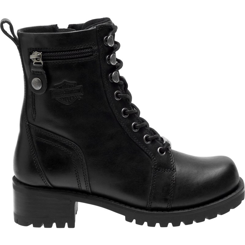 Harley-Davidson Women's Keeler Combat Boots Black, 8 - Women's Casual at Academy Sports