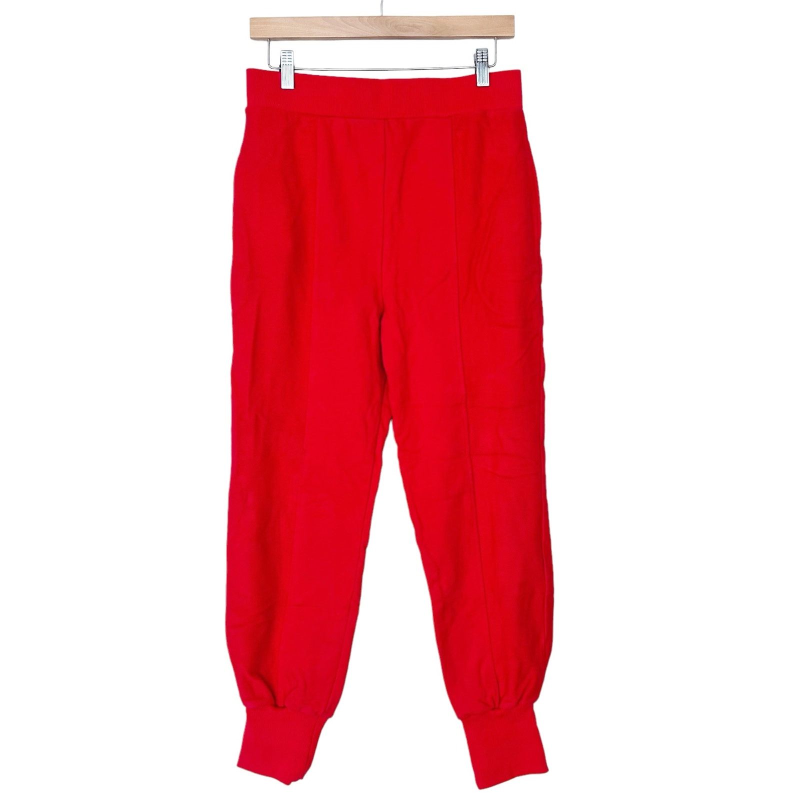 Herve Leger Red Joggers Size M, Women's