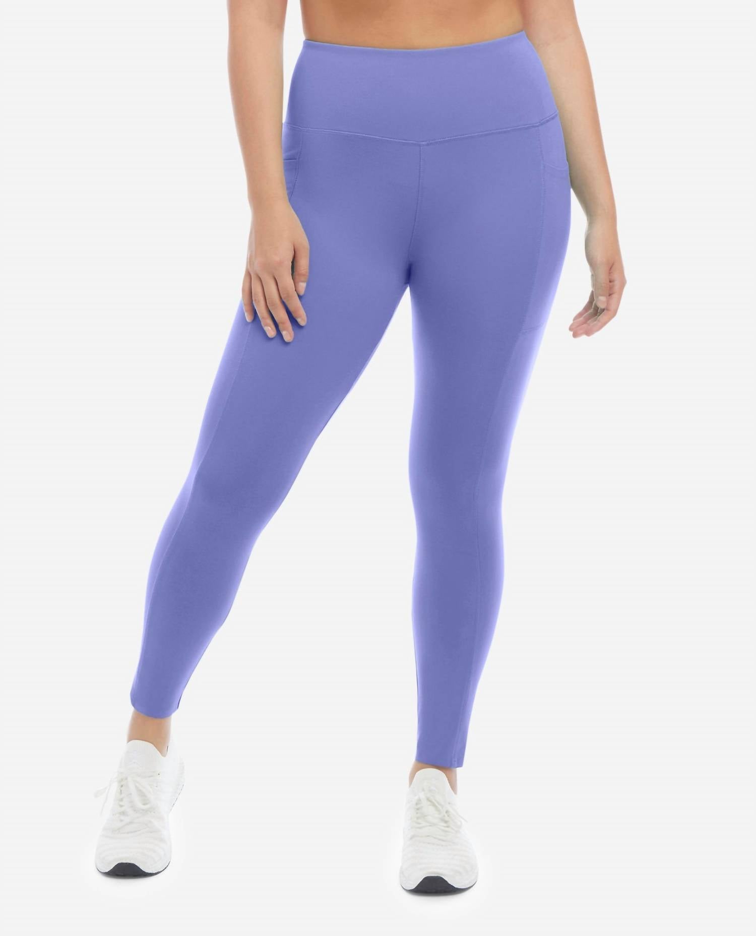 High Rise Bonded Leggings In Venice Blue