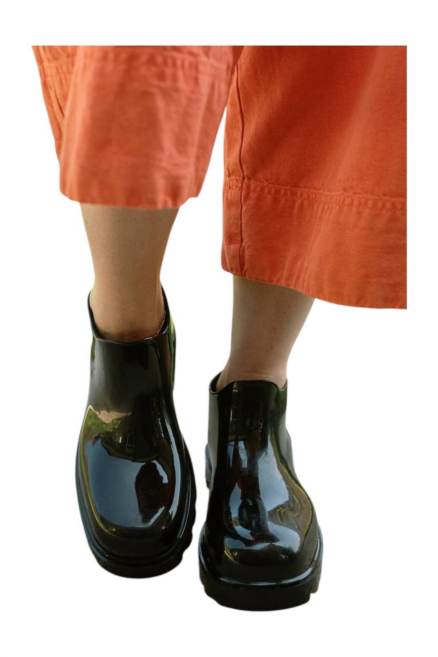 High Street Rain Boots In Black