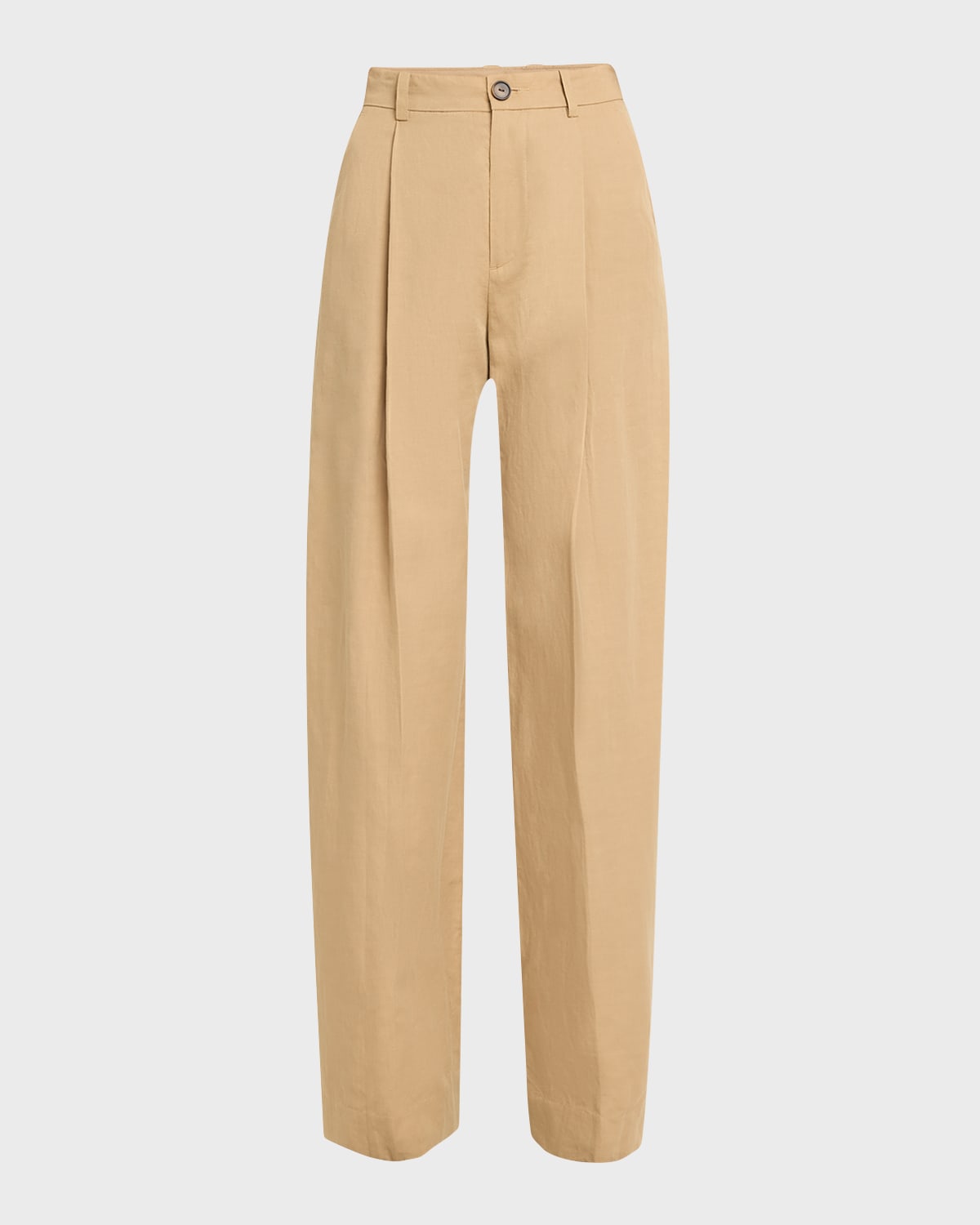 High-Waist Tailored Wide-Leg Pants