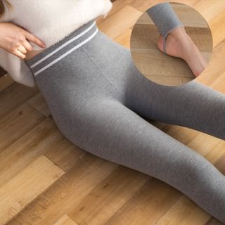 High Waist Two Tone Leggings