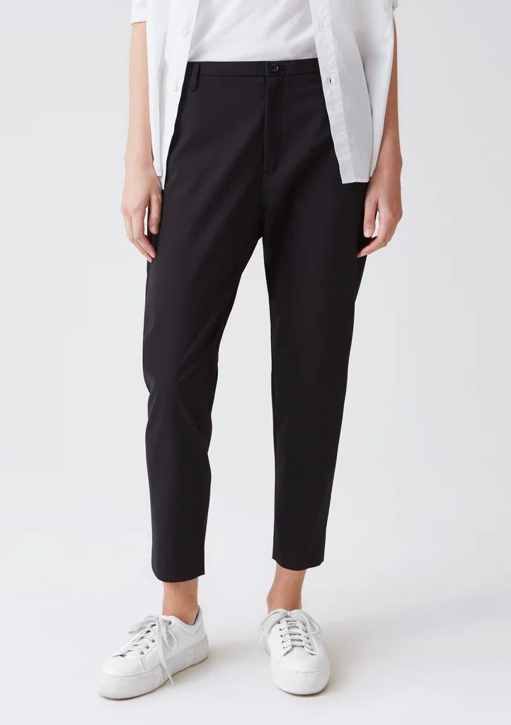 Hope Krissy Cropped Trousers in Black, Women's (Size 24)