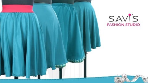 How to sew Circular/Umbrella skirts-1/4,1/2,3/4& Full Circle