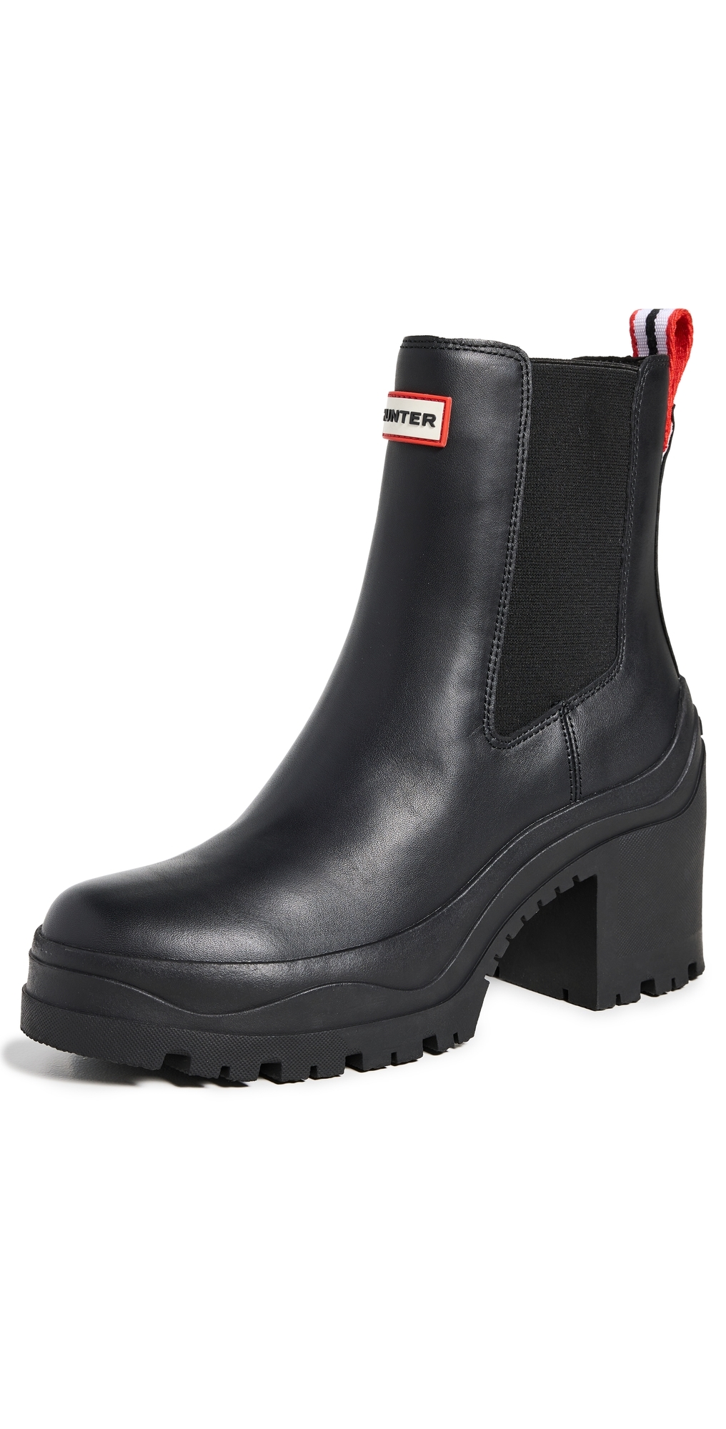 Hunter Boots Miana Heeled Boots Black/Black 10