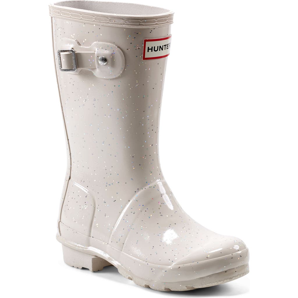 Hunter Original Giant Glitter Waterproof Rain Boot in Cast at Nordstrom, Size 4 M