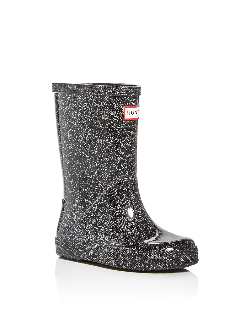 Hunter Unisex First Classic Starcloud Glitter Rain Boots - Walker, Toddler