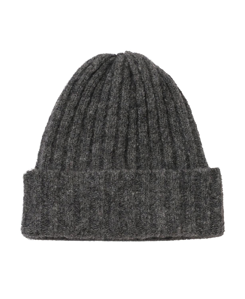 Hyer Goods Upcycled Alpaca Wool Chunky Rib Beanie