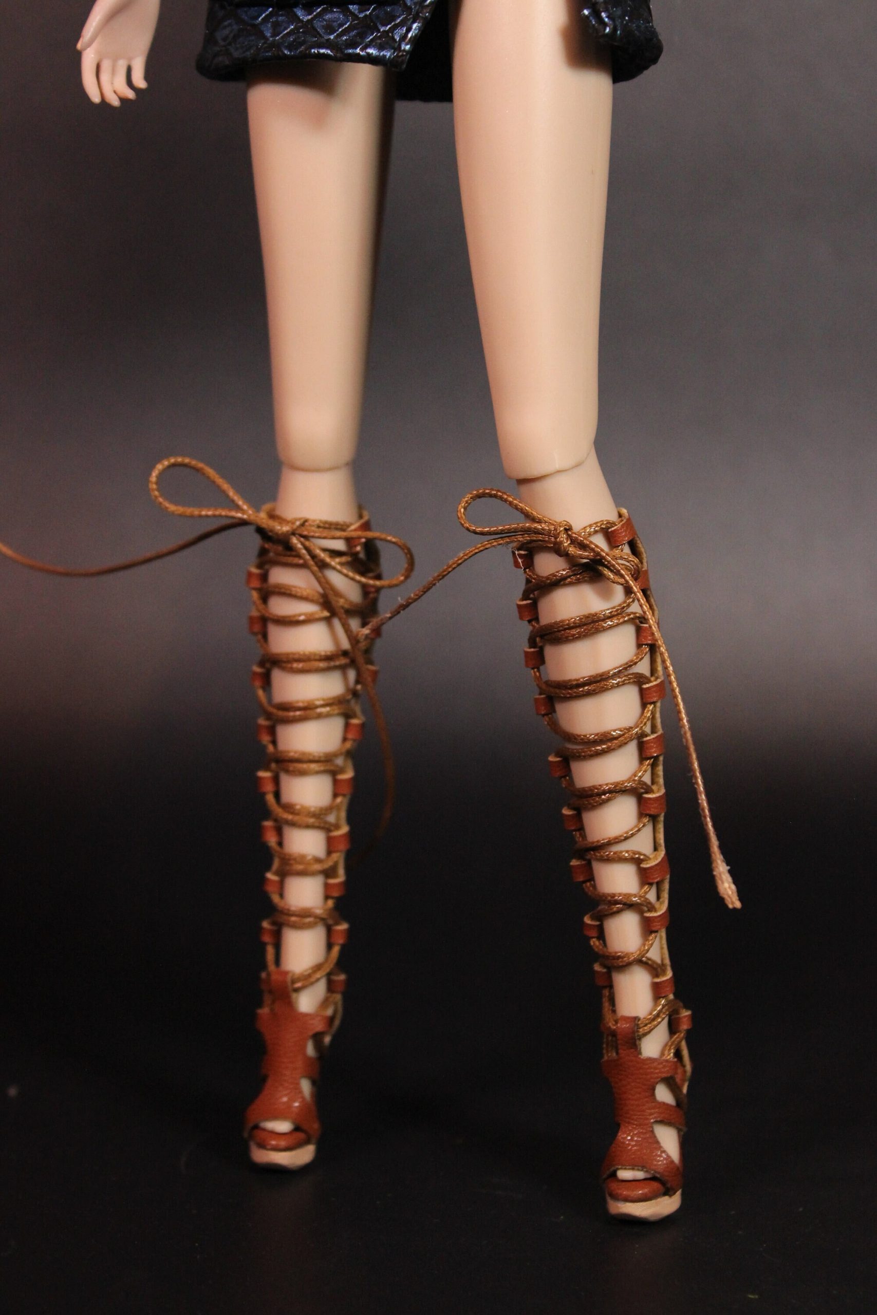 Integrity Toys Handmade Boots - "Lace-Up Medium High" By Little Janchor