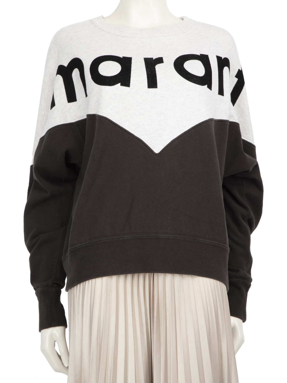 Isabel Marant Isabel Marant toile Two Tone Logo Houston Sweatshirt