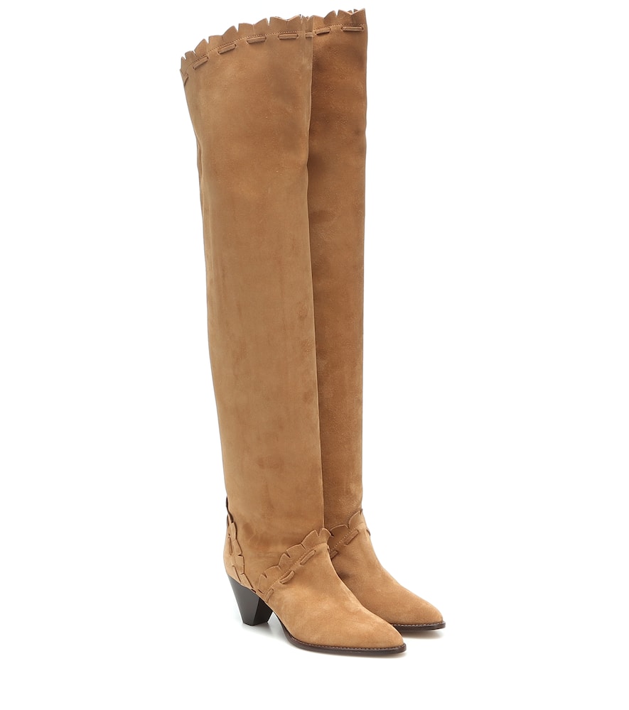 Isabel Marant Luiz suede over-the-knee boots