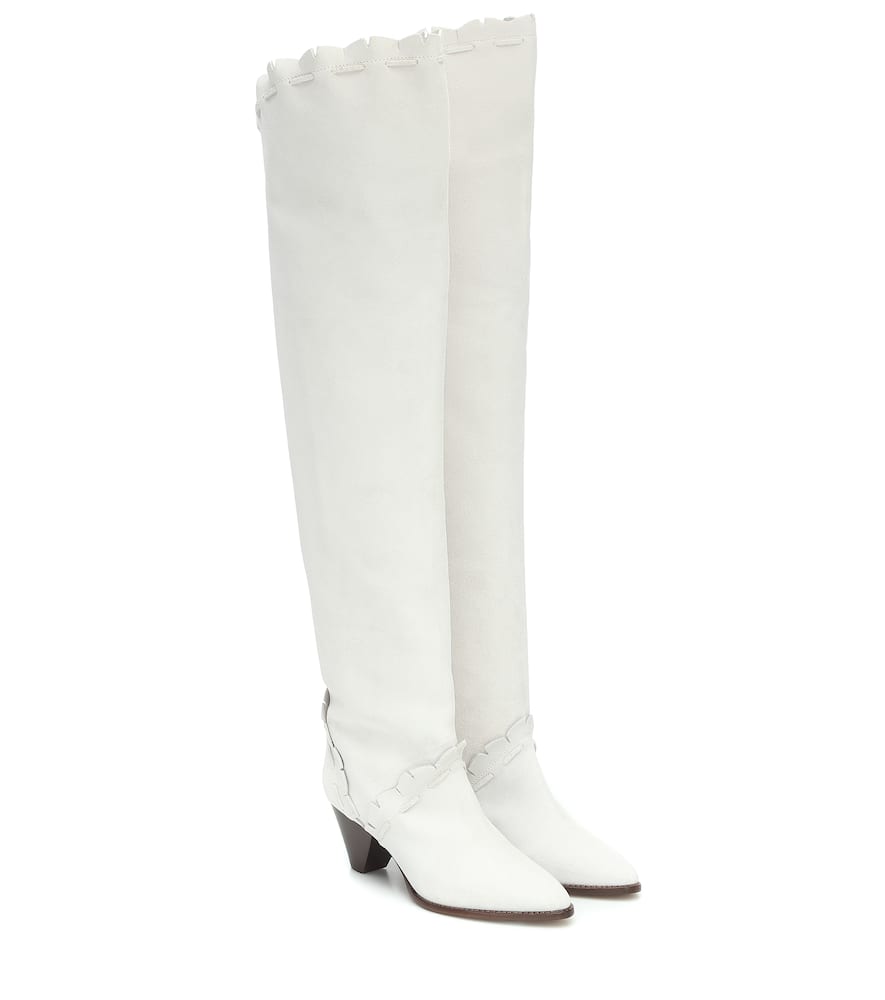 Isabel Marant Luiz suede over-the-knee boots