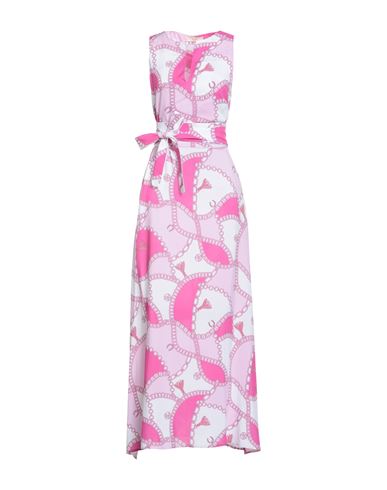 Iu Rita Mennoia Woman Maxi dress Pink Size S Viscose