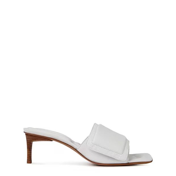 Jacquemus O1G2R1Mq1024 Heel Shoesed Mules In White Shoes, Women's (Size 9)