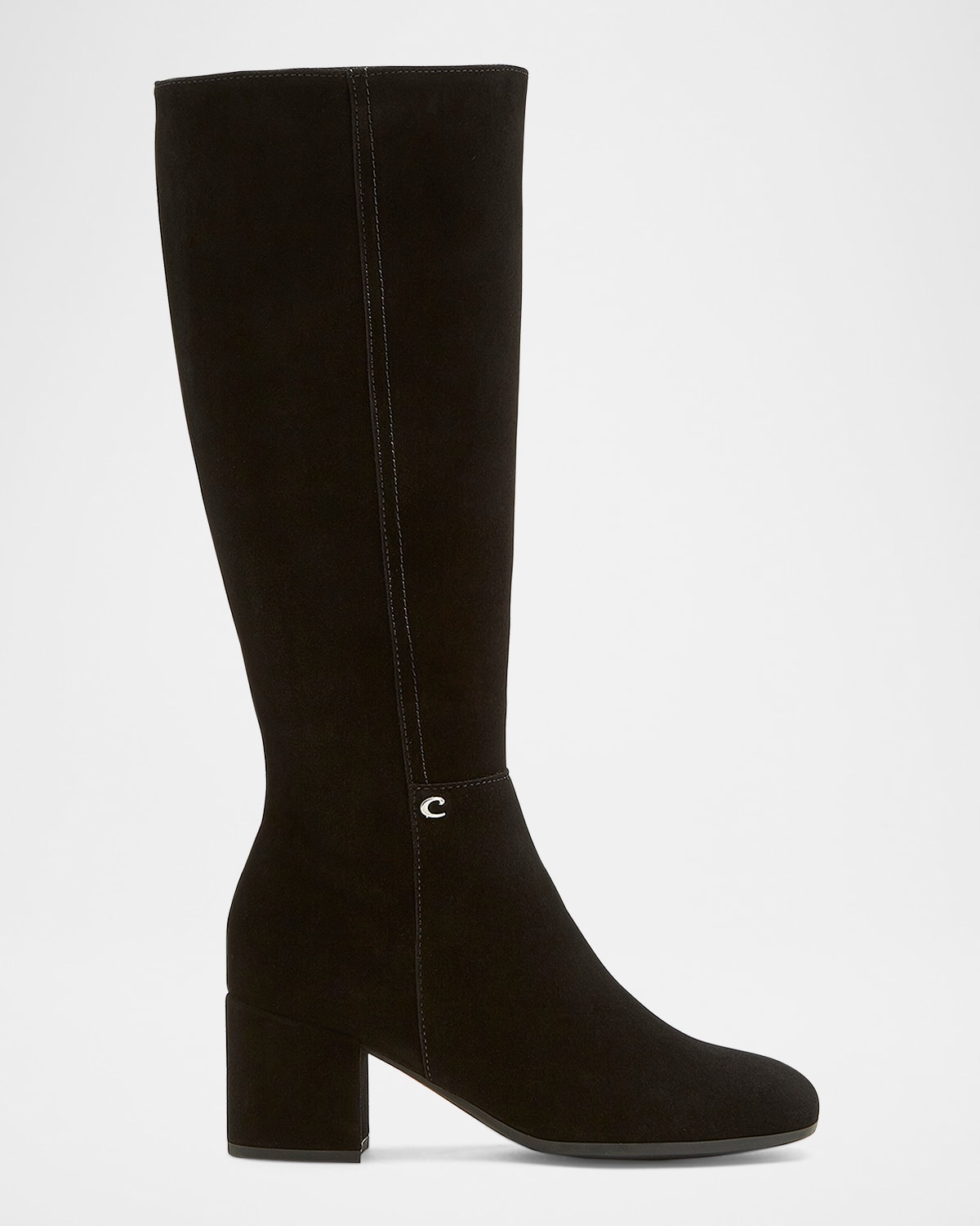 Jemma Suede Knee-High Boots