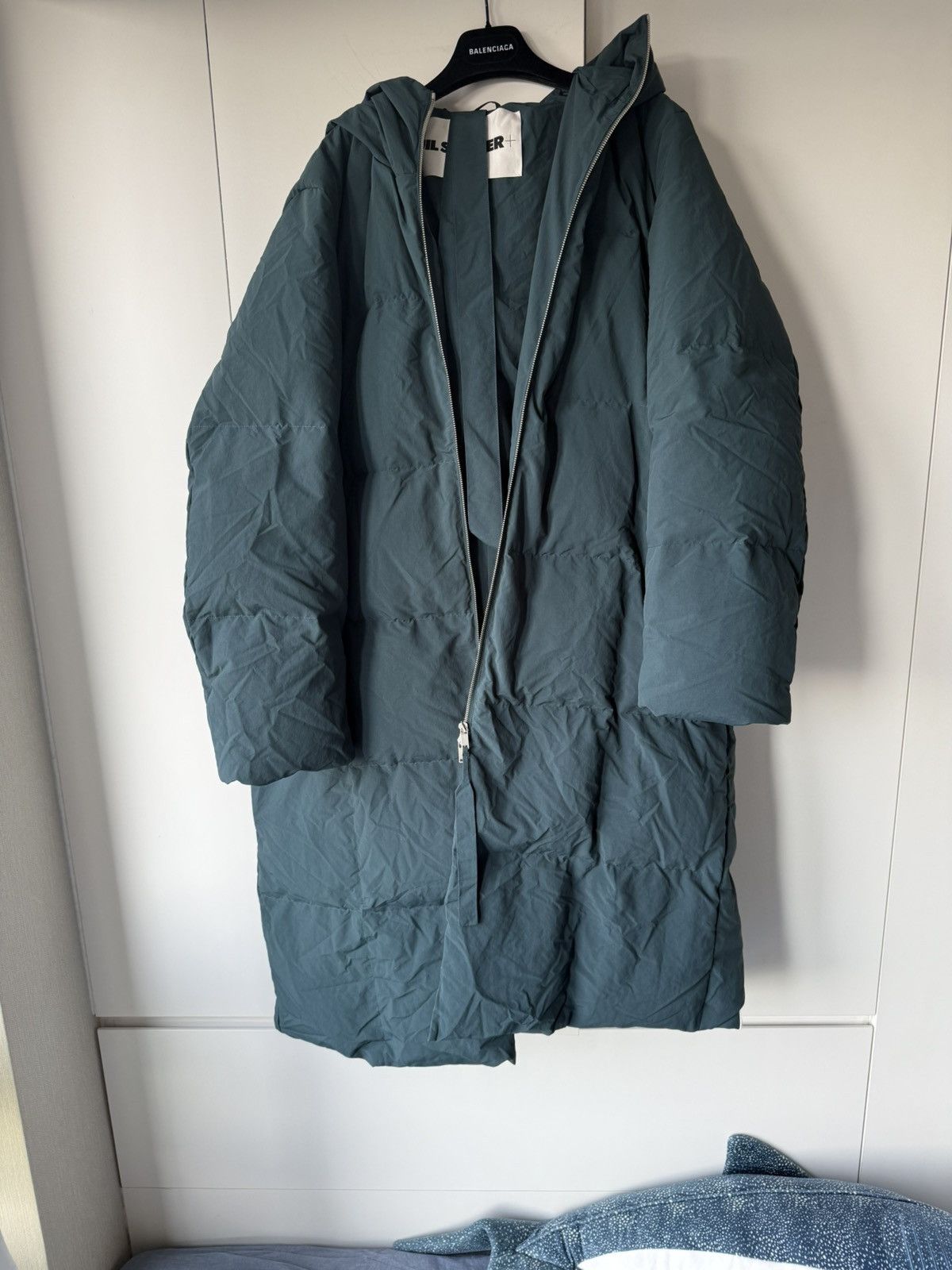 Jil Sander Dark Green Puffer Coat, Women's (Size Small)