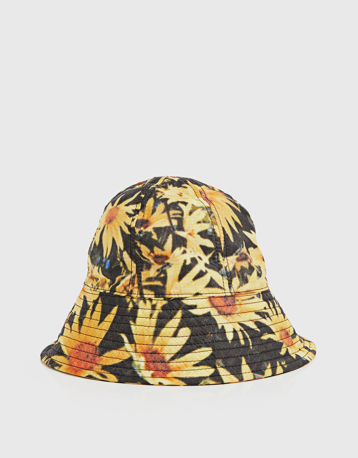 Jil Sander Floral Printed Cotton Bucket Hat - S