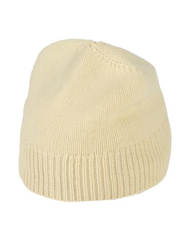 Jil Sander Woman Hat Pastel yellow Size ONESIZE Cashmere