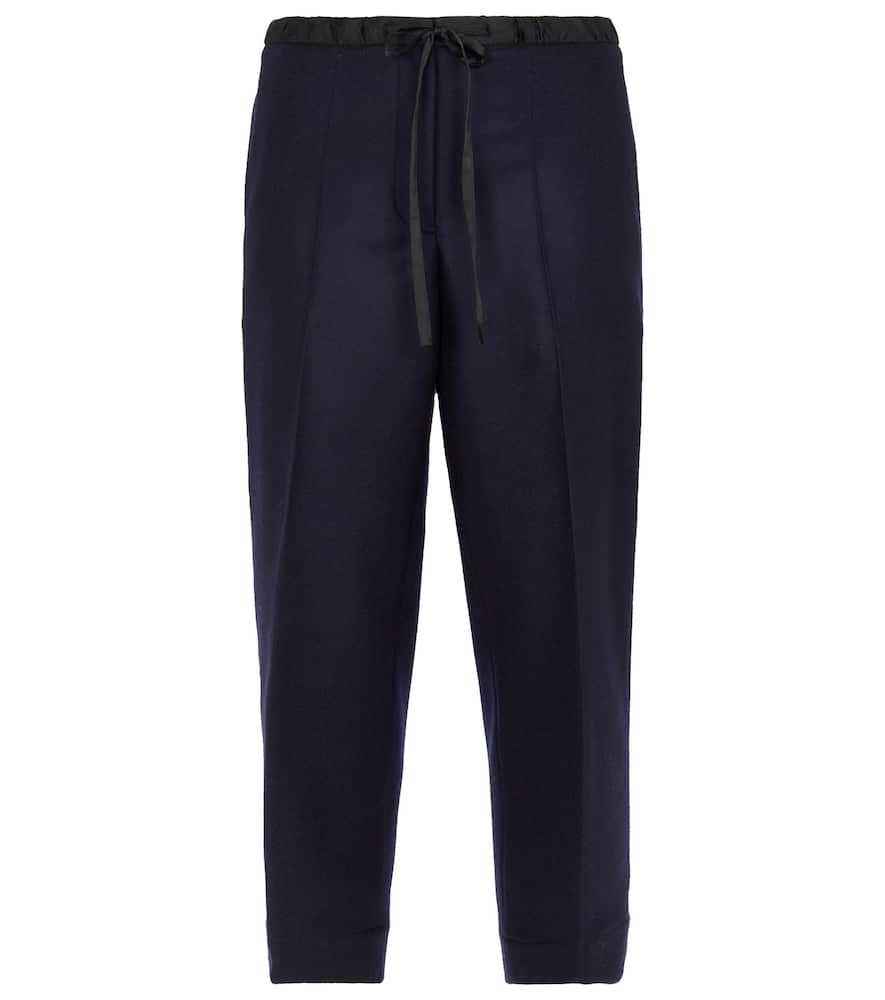 Jil Sander Wool-blend cropped pants