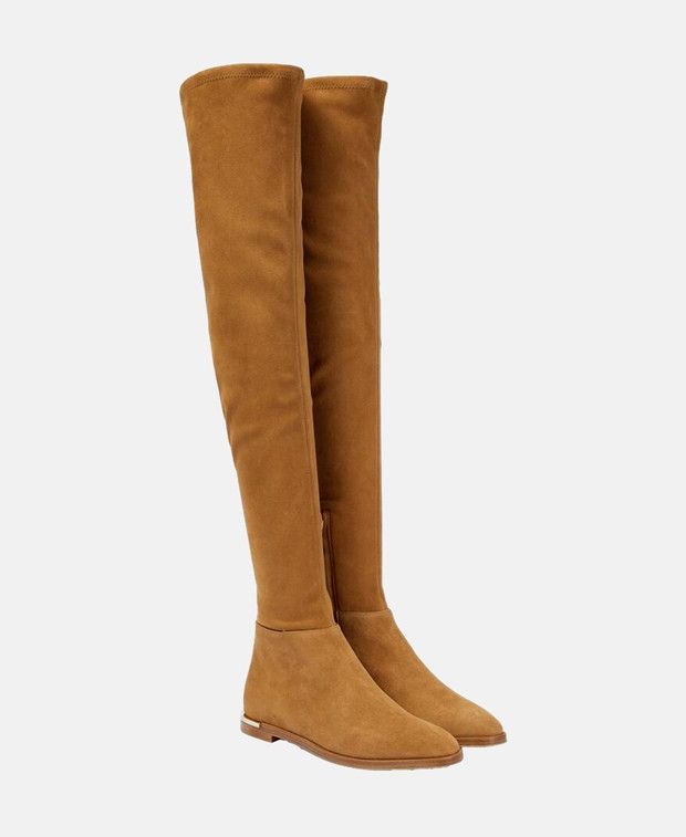 Jimmy Choo Over-The-Knee Boots in Brown, Women's (Size 6)