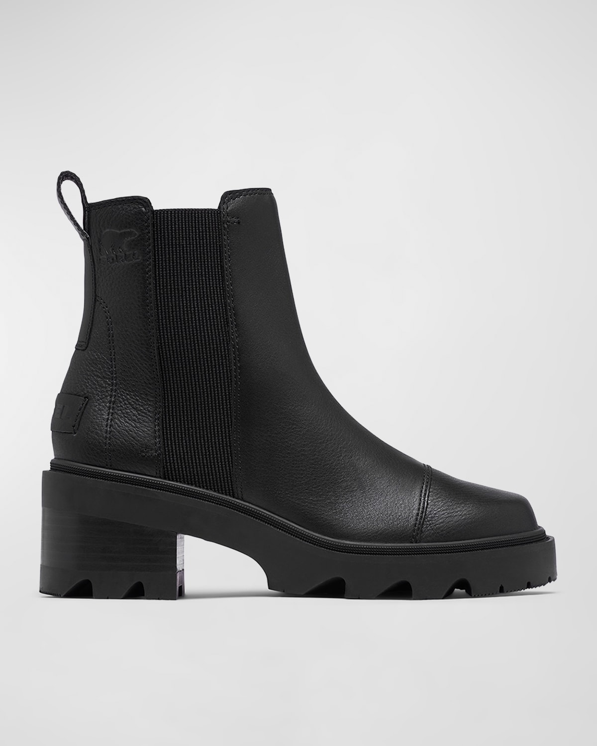 Joan Now Leather Chelsea Ankle Boots