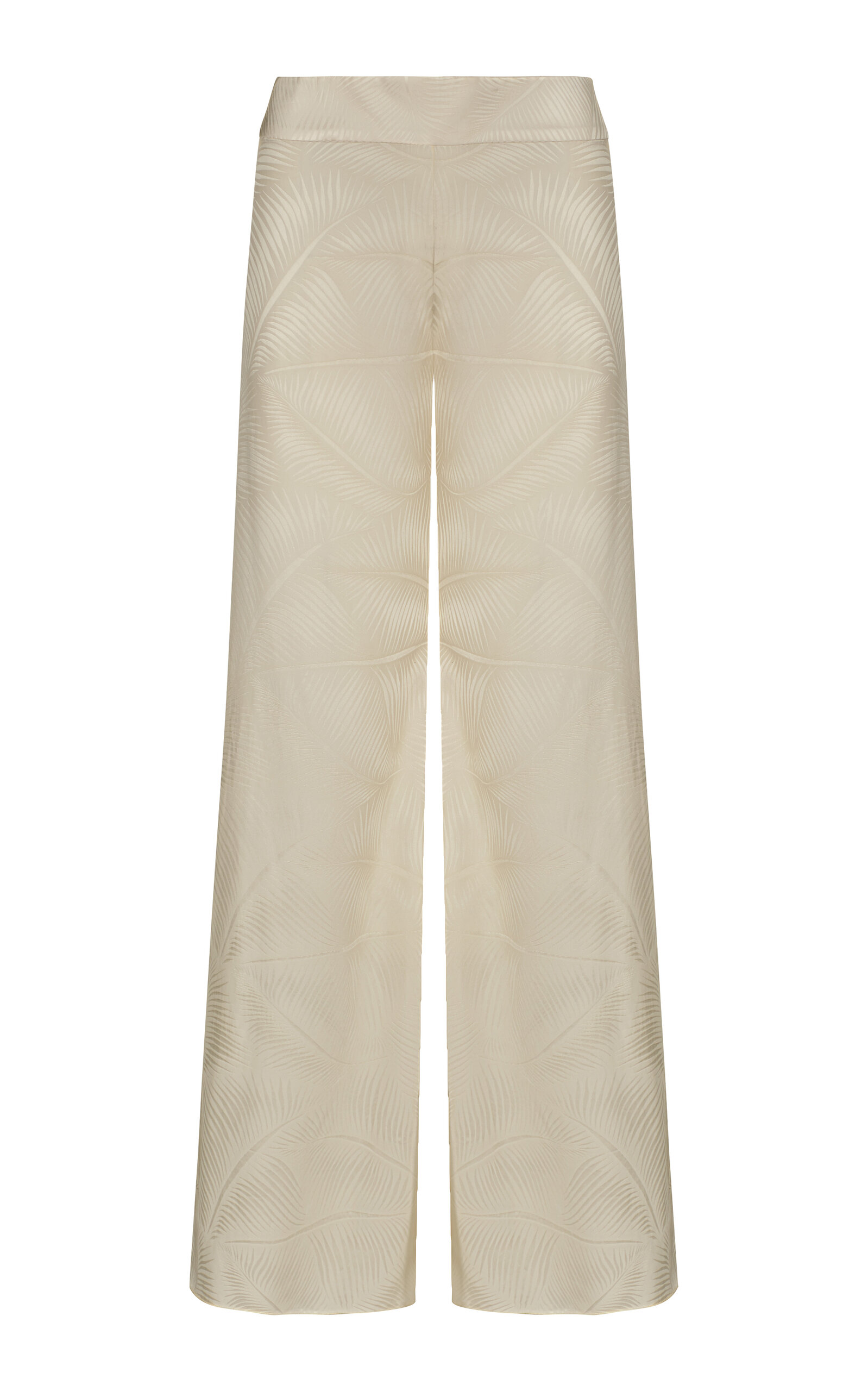 Johanna Ortiz - Laidback Energy Straight-Leg Pants - Neutral - US 2 - Moda Operandi