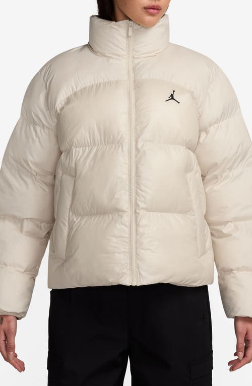 Jordan Quilted Puffer Coat in Legend Light Brown/Black at Nordstrom, Size X-Small