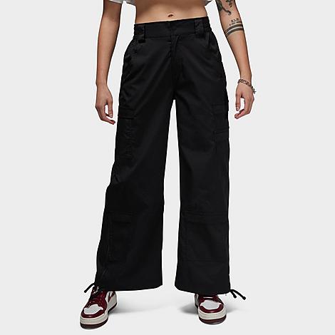 Jordan Women's Chicago Cargo Pants in Black/Black Size Small 100% Nylon/100% Polyester