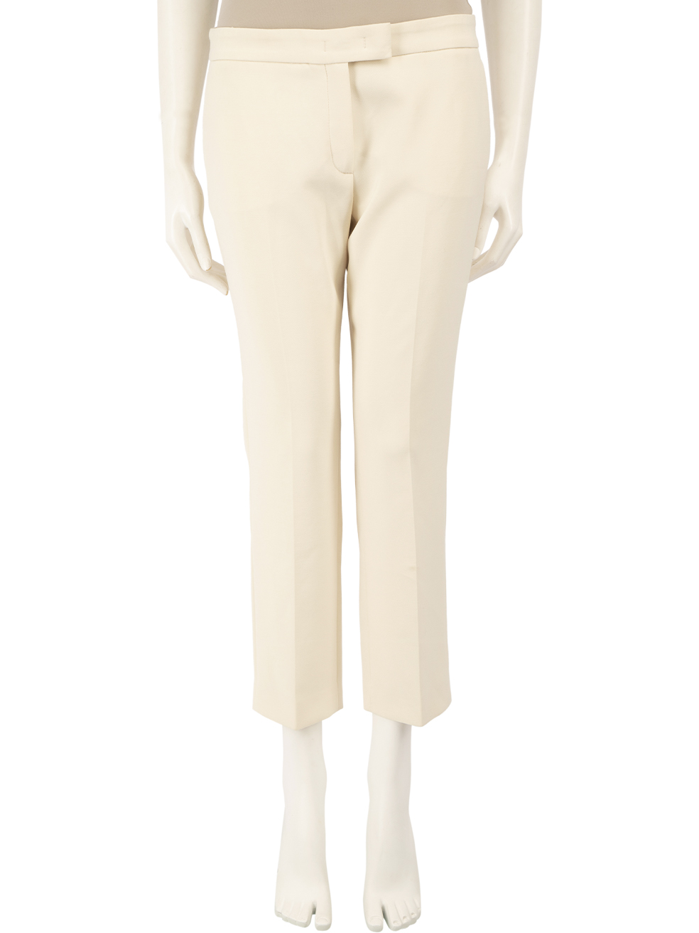 Joseph Ecru Tailored Trousers