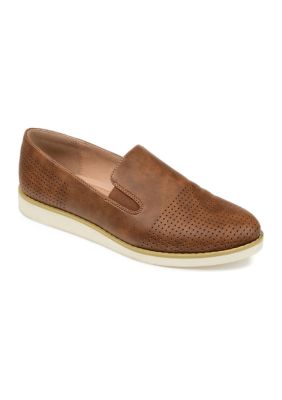 Journee Collection Women's Britza Loafers, Brown, 6M