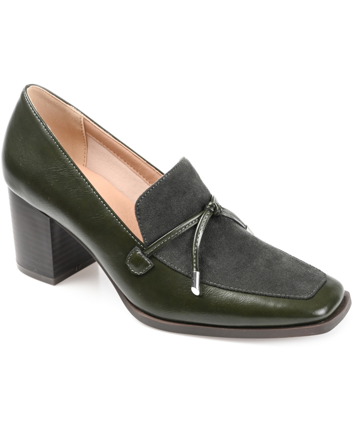 Journee Collection Women's Crawford Loafers - Olive