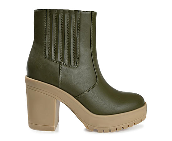 Journee Collection Womens Riplee Platform Ankle Boots