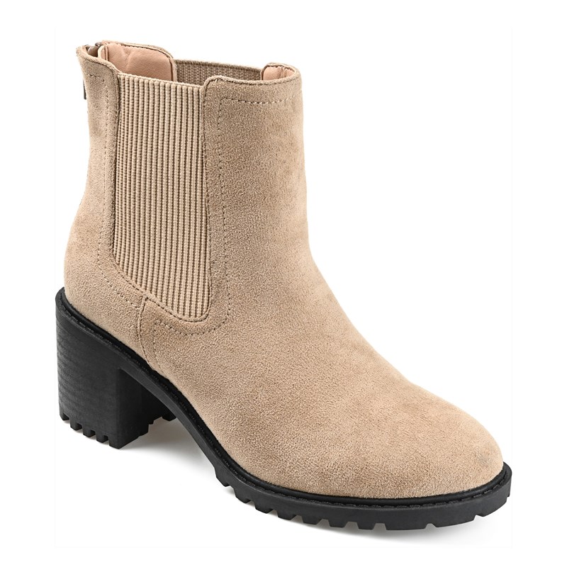 Journee Women's Jentry Chelsea Boots (Taupe) - Size 11.0 M