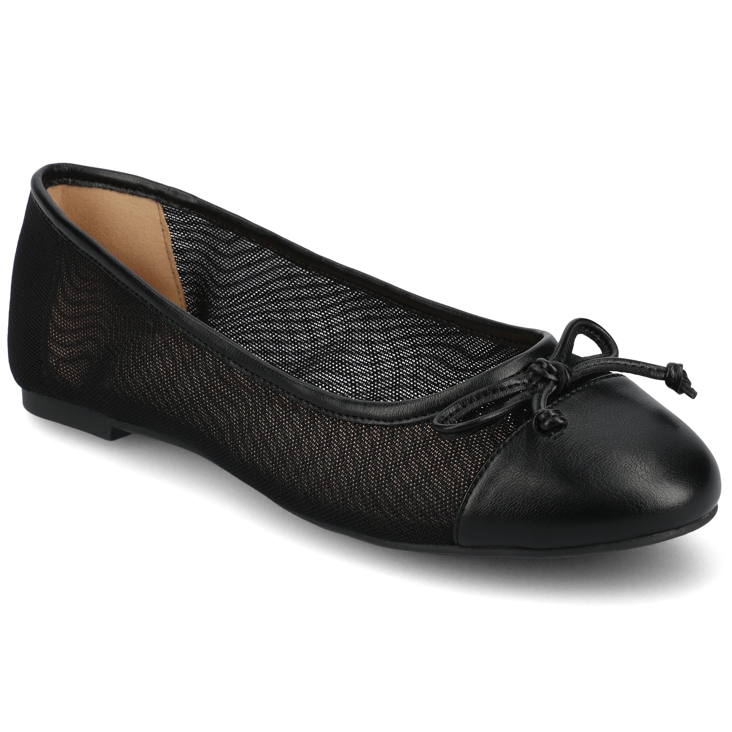 Journee Women's Kaiah Ballet Medium and Wide Width Dress Flats