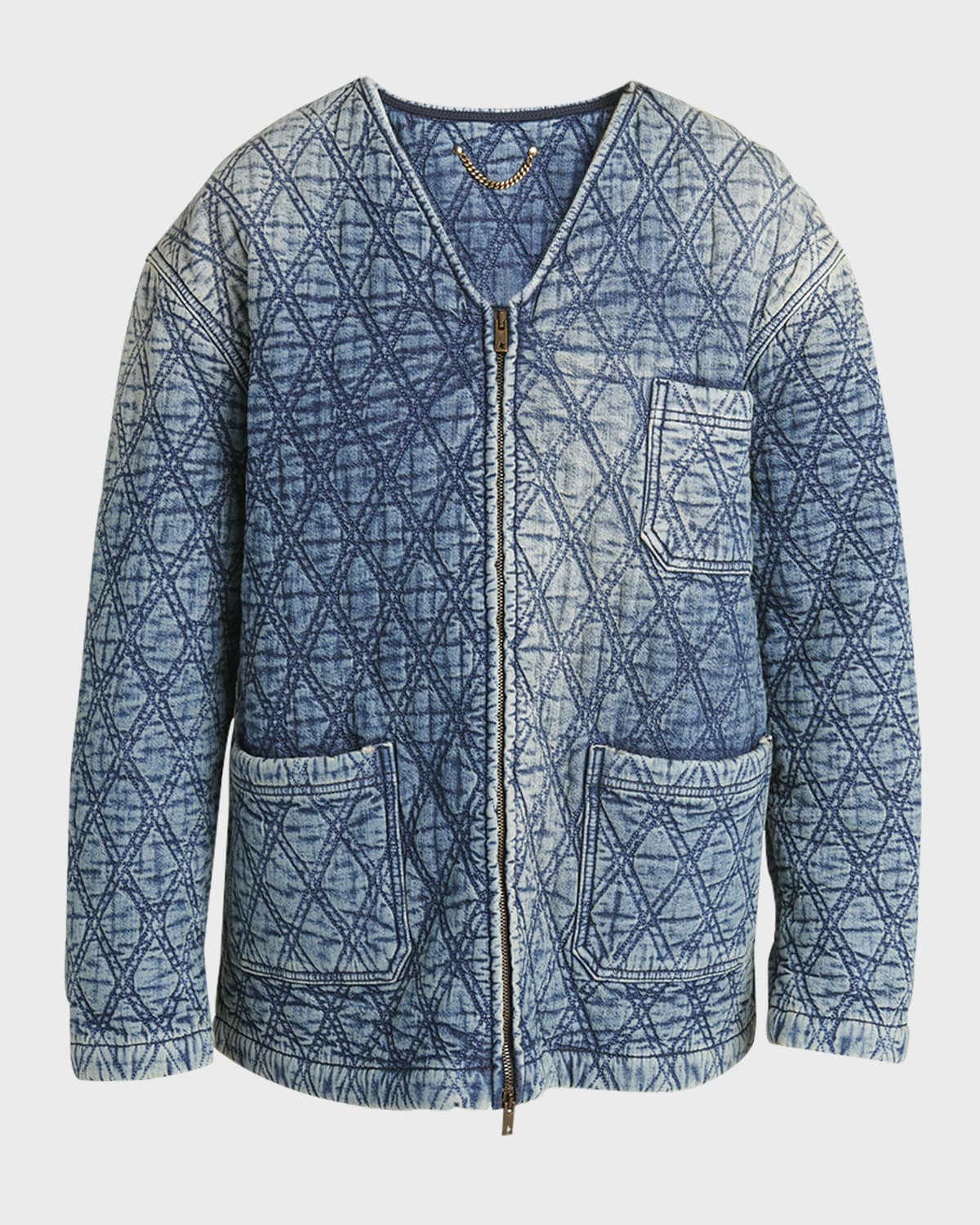 Journey Quilted Denim Jacket