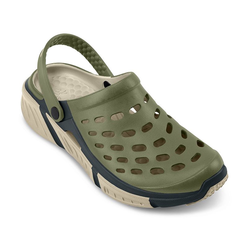 Joybees Adult Trekking Clogs, Women's, Size: M11W13, Olive Grey