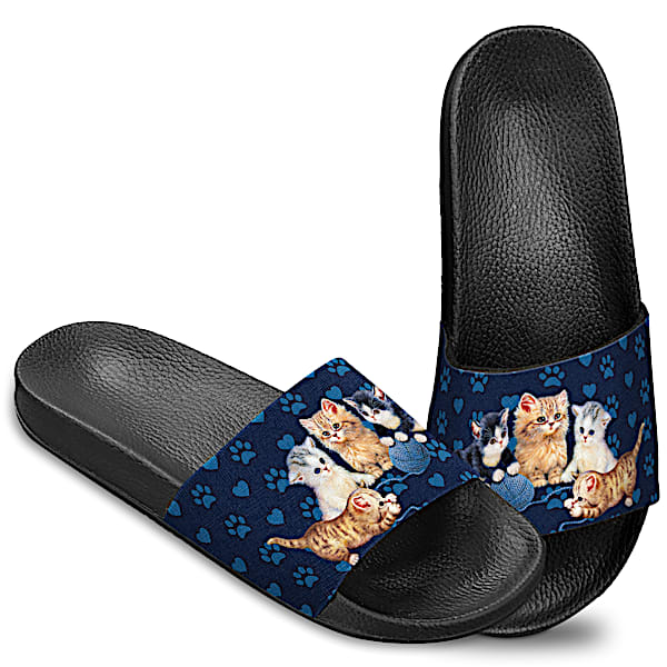 Jrgen Scholz Kitty-Kat Cute Women's Slide Sandals