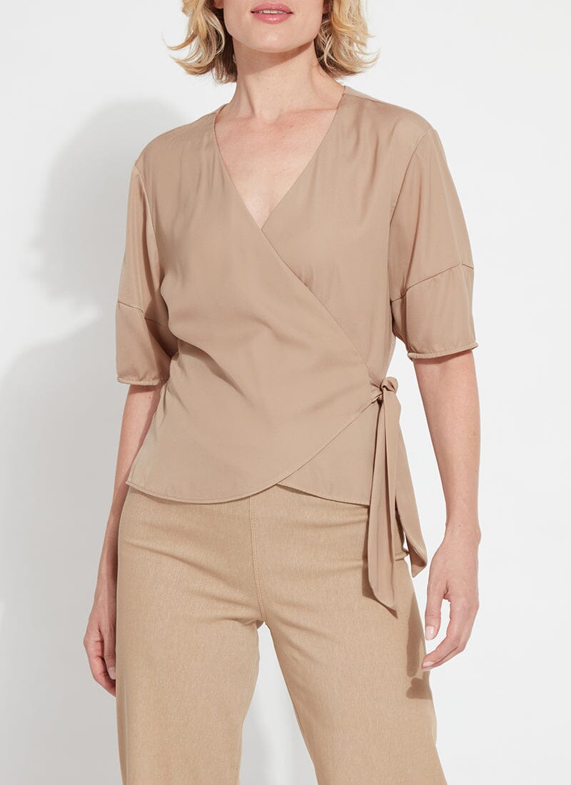 Juno Front Tie Wrap Top